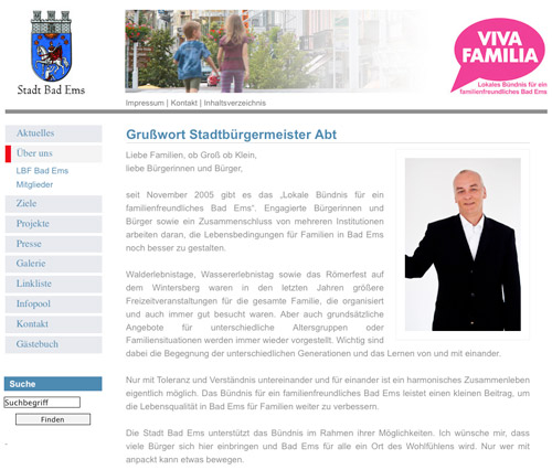 Lokales Bündnis für Familien - Bad Ems lbf - Bad Ems